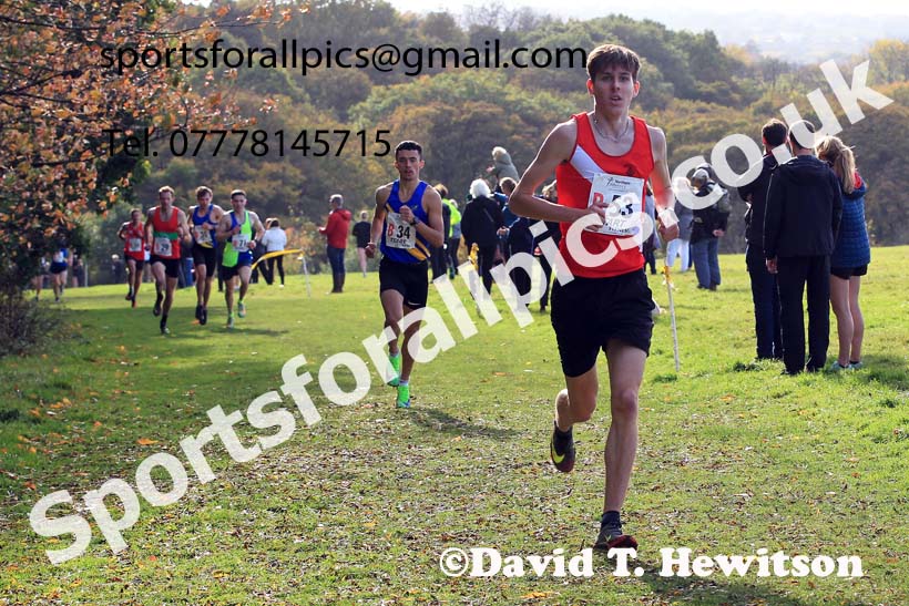 Senior mens 2022 Northern Cross Country Relays, Graves Park, Sheffield. Photo: David T. Hewitson/Sports for All Pics